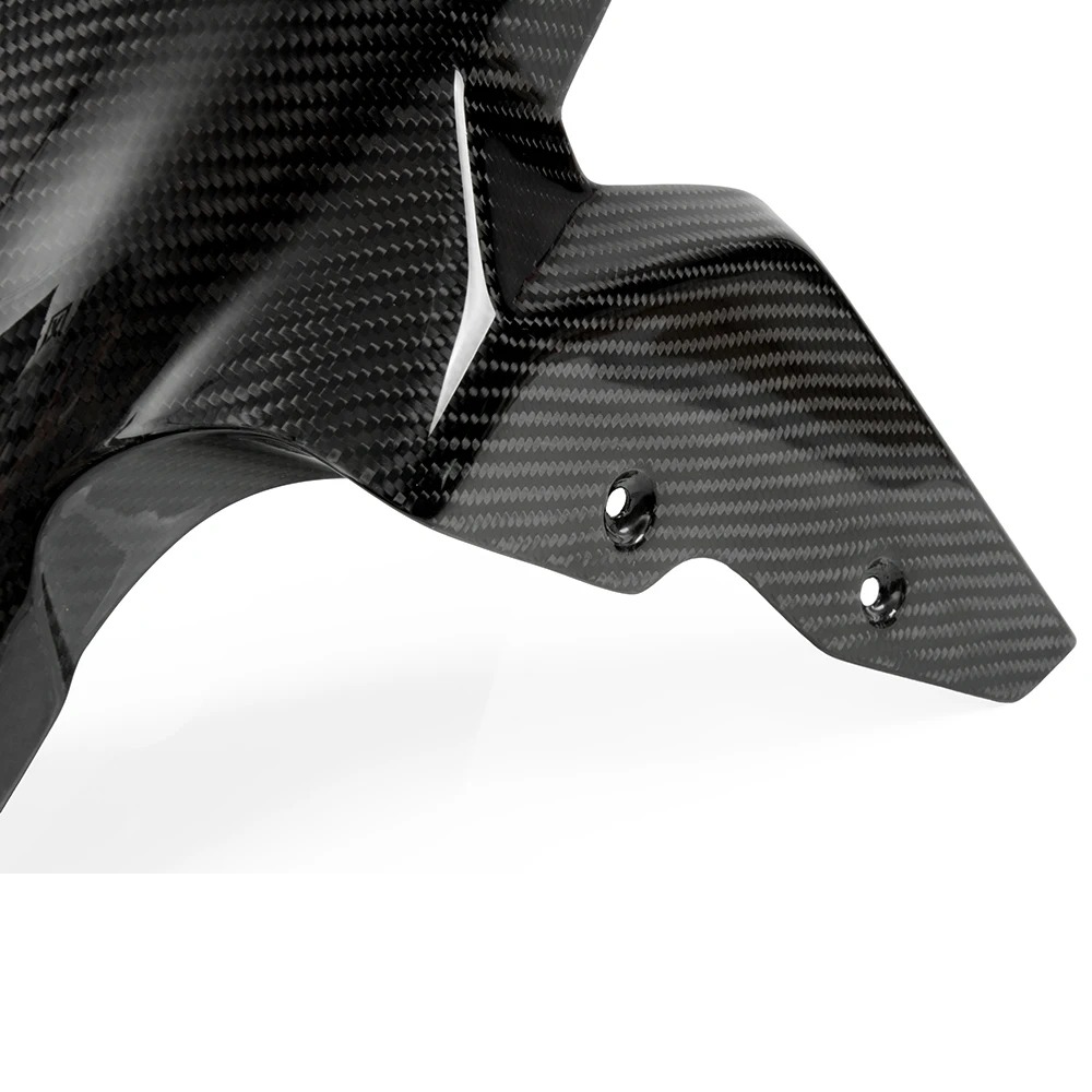 100% Carbon Fiber  Front Fender Replacement S1000RR /S1000R/ HP4/  S1000XR in Twill Weave 100% Glossy Finish  Black